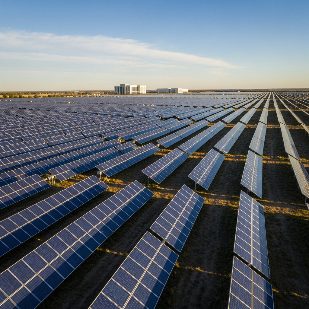 Google setzt auf Solarenergie: 400MW für nachhaltige Rechenzentren in Texas