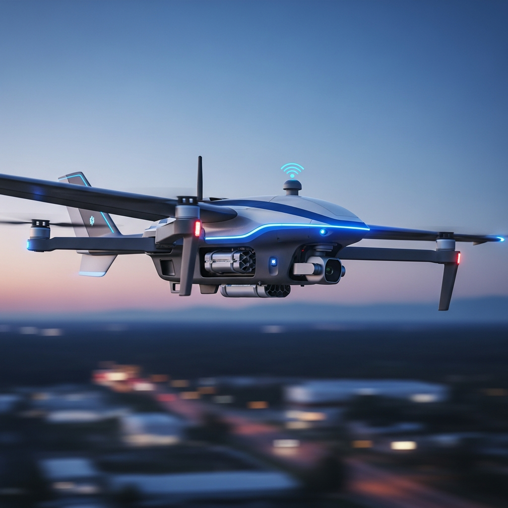 BRINC Guardian: Polizei-Drohne mit Starlink, Narcan und 95 km/h Verfolgungsjagd