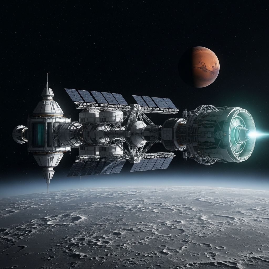 NASA plant nuklearen Antrieb für Gateway: Revolution der Marsmissionen