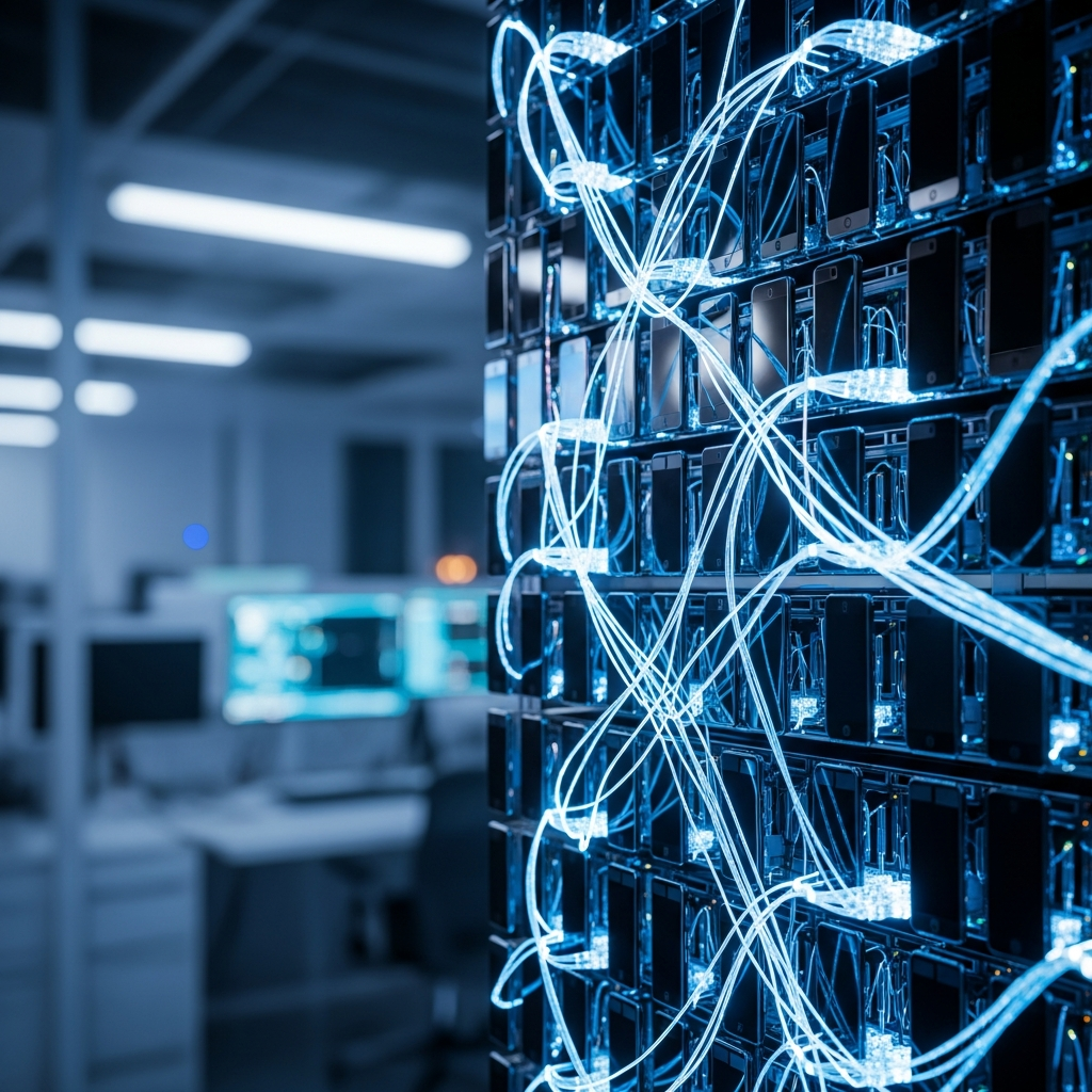 Smartphone-Cluster: Alte Handys als leistungsstarke Server-Alternative